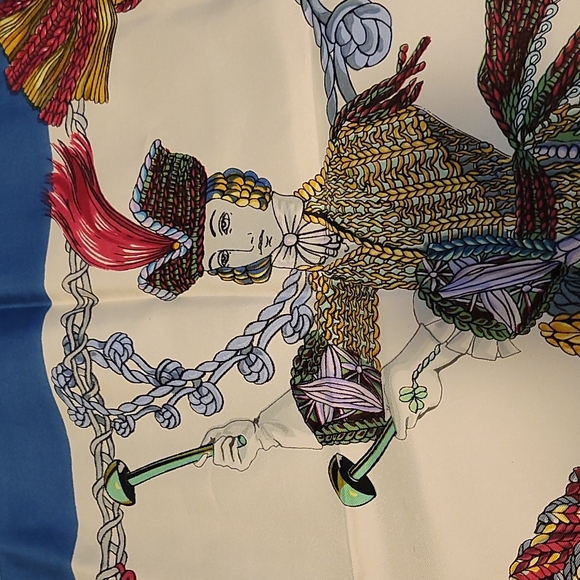 Vintage Hermes scarf - Picture 7 of 8